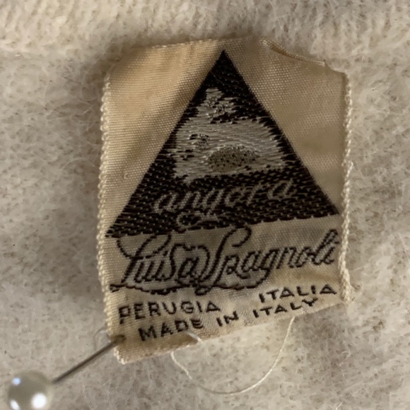 Luisa Spagnoli vintage angora sweater wool top - Picture 8 of 8